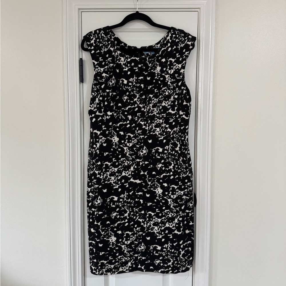 ANTONIO MELANI Black and White Dress